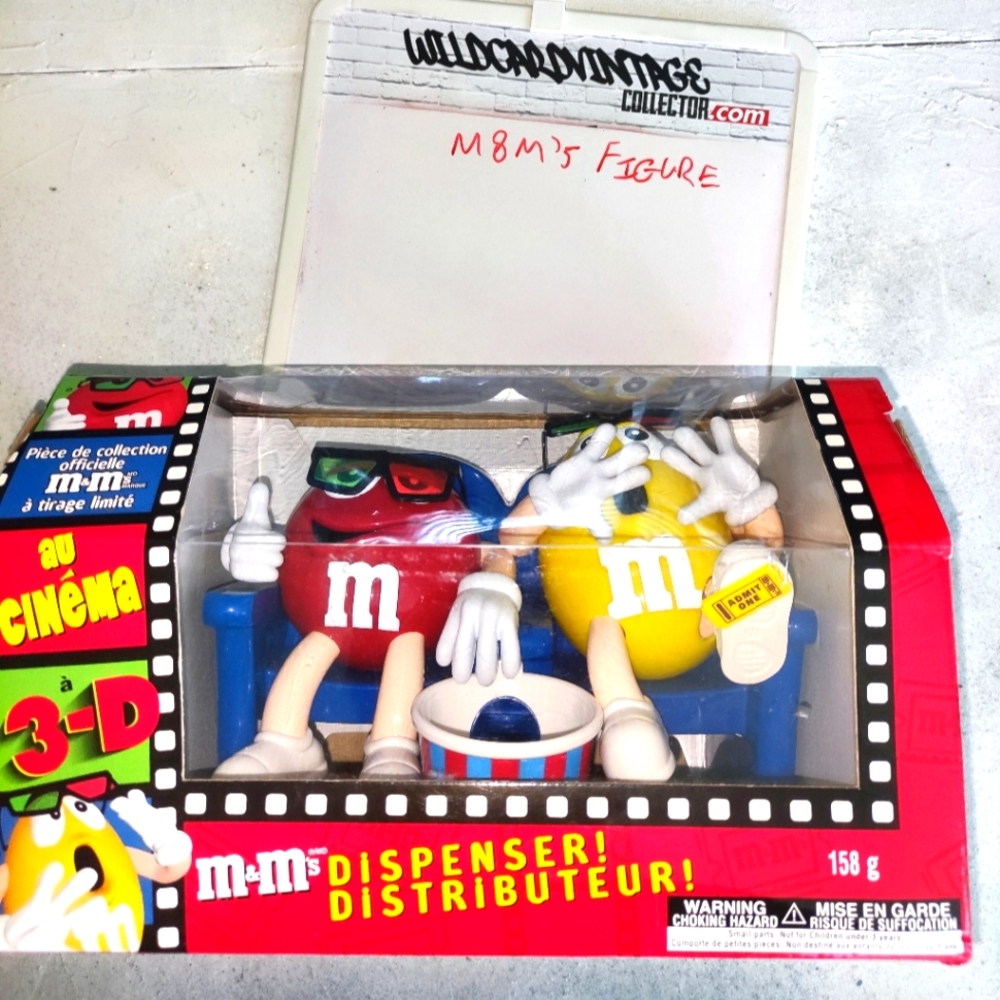New still in box Limited Edition M&M's figures